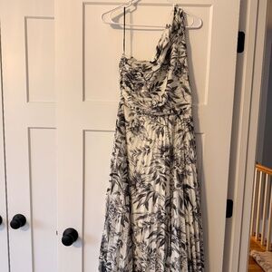 H&M Pleated Floral Dress